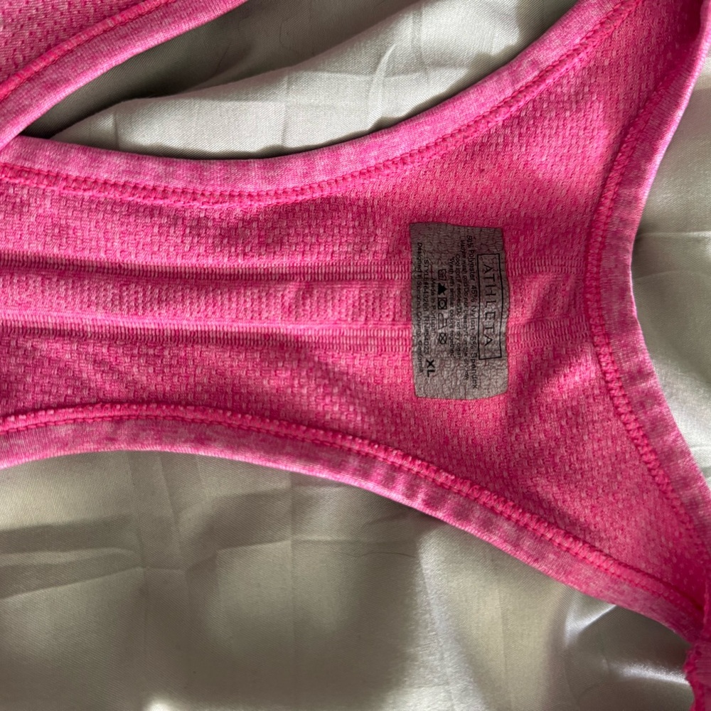 Women's Athleta pink tank top - Picture 3 of 3